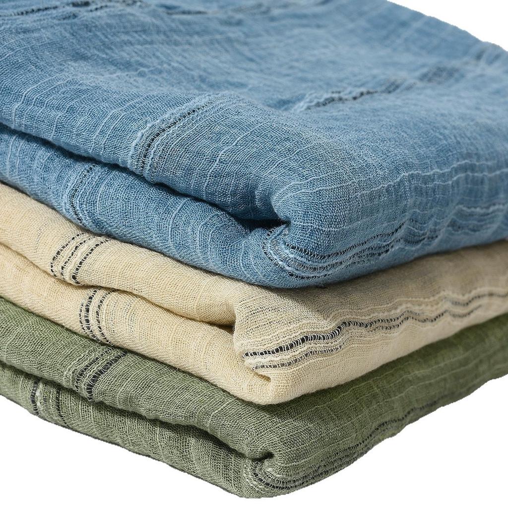 New Men's Striped Scarf with Fringe Autumn Business Long Wraps for Men Retro Classical Shawl/Scarf