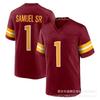 Washington Commanders NFL Football Jersey Terry McLaurin 17 Authentic Style Fan Apparel Men