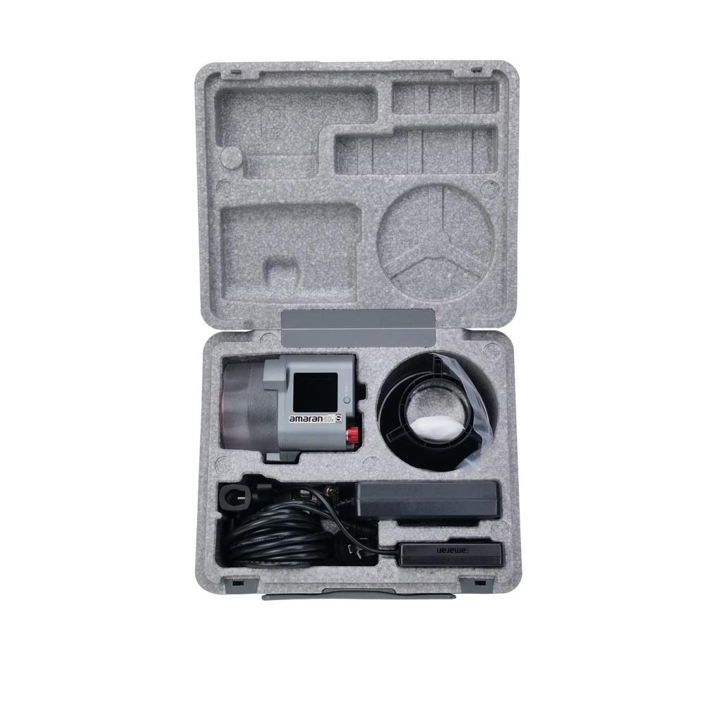 Aputure Amaran 60x S Small LED Video Photography Light 65W Output Color Temperature with Bowens Mount App Control Power Supply for Photography