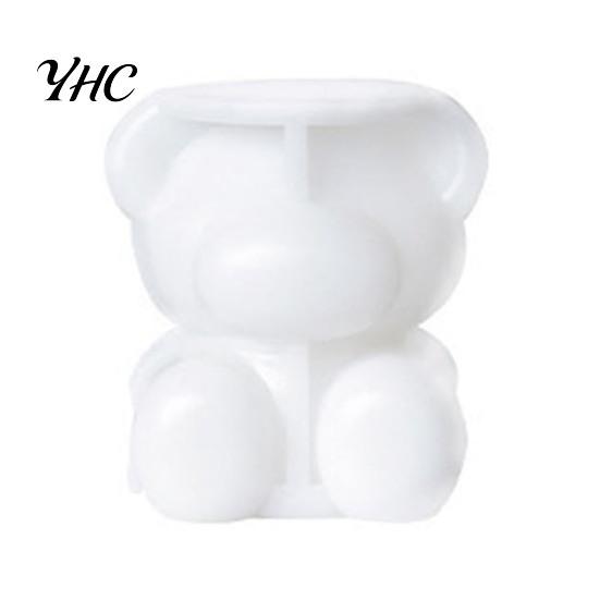 Ice Mold Cube Easy Demoulding Food Grade Non-stick Silicone Tray Animal Shaped for Home S