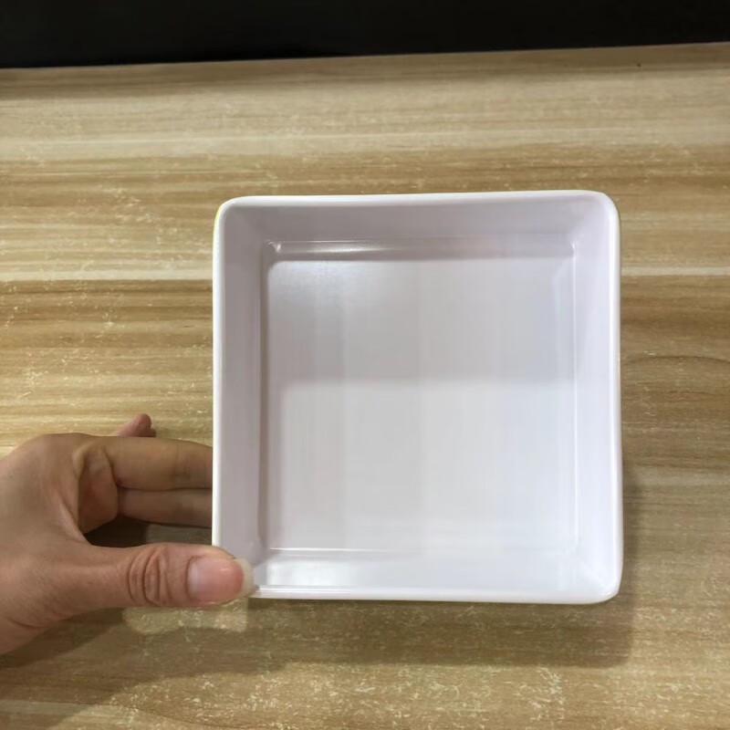 Huihuang 5-Inch Square Melamine Serving Dish