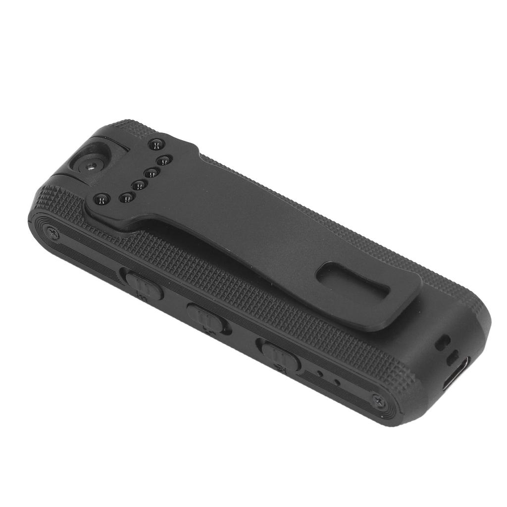 HD Camera 180 Degrees  Rotatable Anti Shaking Back Clip Auto Save Record Camera Meeting Recorder for Office
