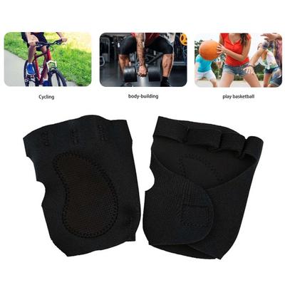 1 Paar Handflächenschützer Handschuhe Gewichtheben Training Anti-Rutsch Handschuhe Fitness Sport Bodybuilding