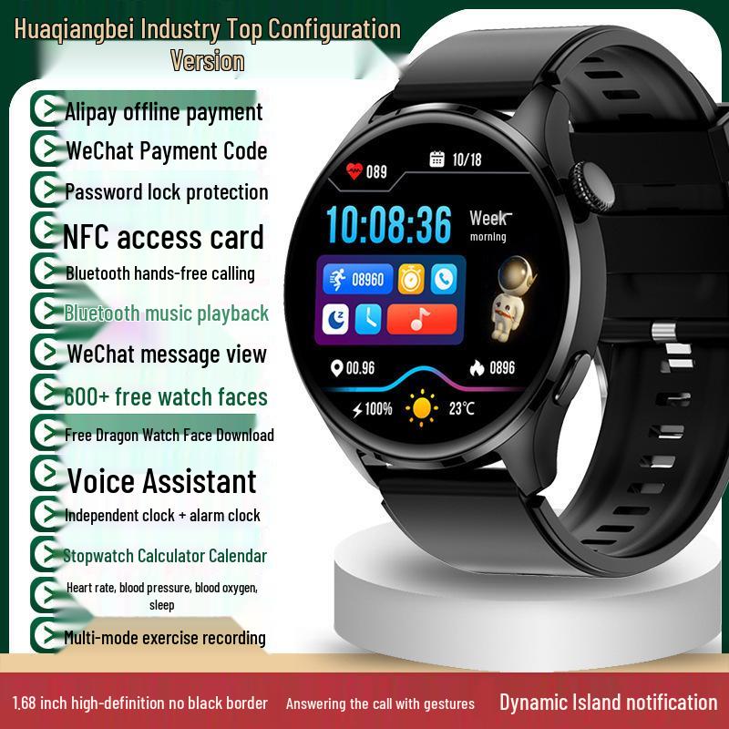 GT5Pro Smartwatch: Multifunctional Men's & Women's NFC Edition with Call Answering