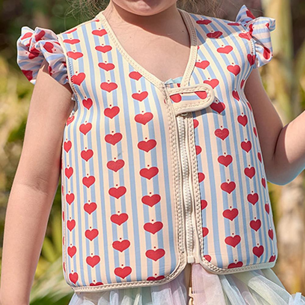 Spring and Summer New Baby Swimsuit Sun Protection Vest Unisex Children Swimming Aid Buoyancy Clothing Swimming Life Jacket Vest