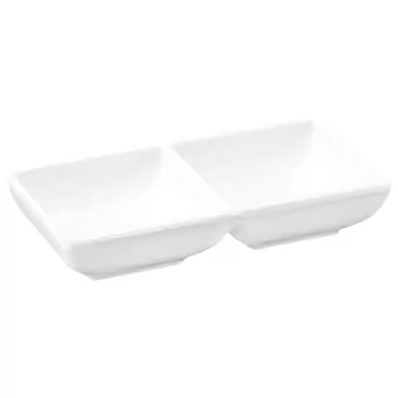 Piattini da Salse in Melamina a Doppio Scomparto Naiduo (10-Pack)