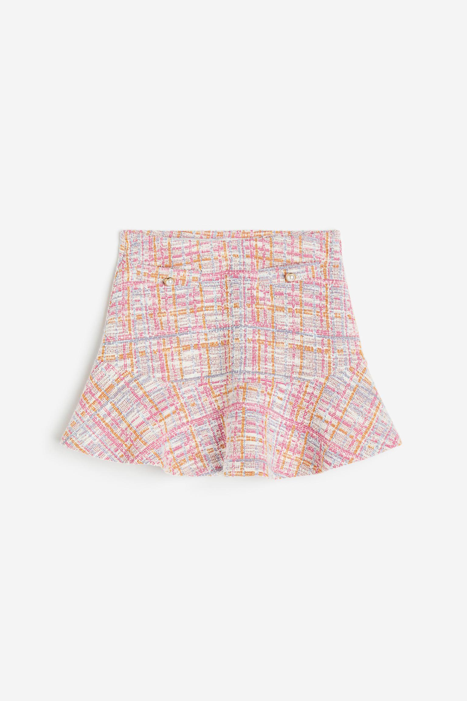 

Bouclé skirt