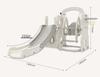Extra Large Foldable Indoor Slide and Swing Set for Kids