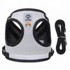 Anti-breakaway Cat Traction Rope Vest-style Cat Chest and Back Reflective Harness Lightweight Cat Harness Pet Traction Rope