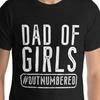 Dad Of Girls Outnumbered T Shirt Funny Father Amp 39 S Day Christmas For Vintage Top For Everyday Wear Fashion Stylish