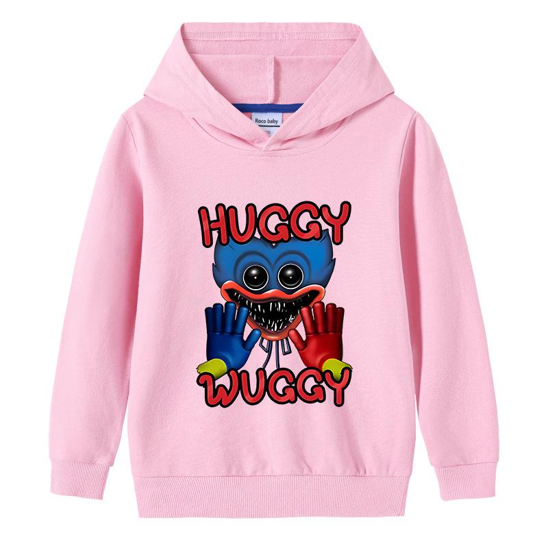 

Дитяча 3D толстовка Huggy Wuggy Pullover Poppy Playtime 140cm світло-рожевий колір
