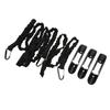 3Pack Kayak Paddle Bungee Lanyard Elastic Leash Paddle Holder Clip for Canoe Inflatable Plastic Boat