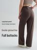Plus Size Women's High Waist Wide Leg Yoga Pants - Slimming and Comfortable Sportswear
