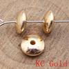Charms Piatto Torsione Foro Grande Perline Sfuse Per Braccialetto Collana Gioielli Fabbricazione Componenti
