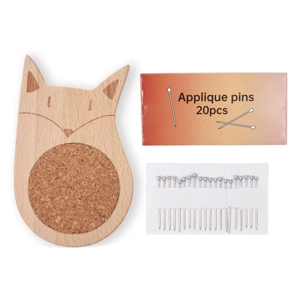 Wood Needle Pin Cushion Sewing Pin Holder Needle Pin Organizers for Dressmaking Quilting Needlework Sewing Pin Cushion