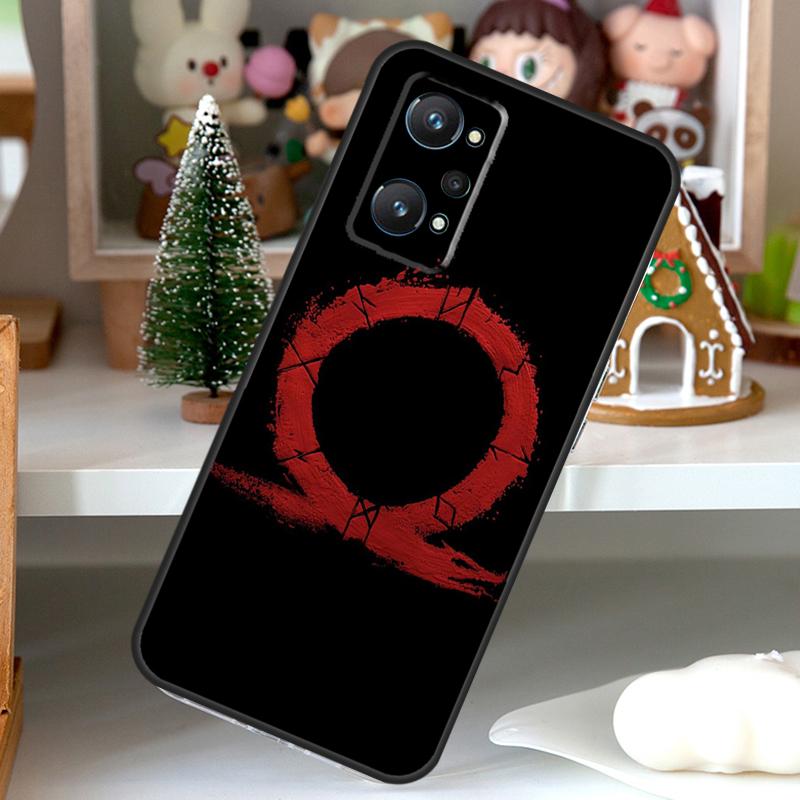 God of War For OPPO Realme C55 C35 C33 C31 C30 C25 C21Y C11 GT Neo 5 3T 2T Realme 10 9 11 Pro Plus Case