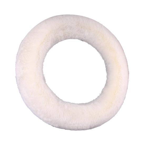 Auto Lenkradbezug, weich, flauschig, warm, Lenkradbezug für den Winter, Plüsch, Autozubehör