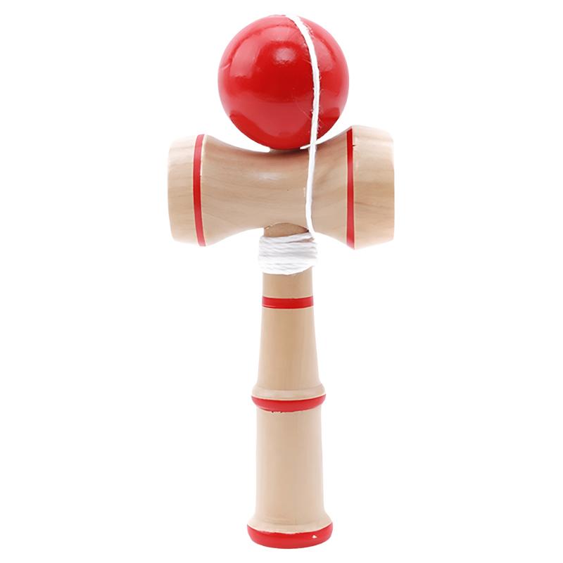 1PC Jade Sword Kendama Balls Traditional Balance Skill Training Game Wooden Catch Cup Hand Eye Coordination Party Game Props ZYF
