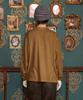 UNALLOYED Dyed Argyle Long Sleeve T-Shirt / Olive