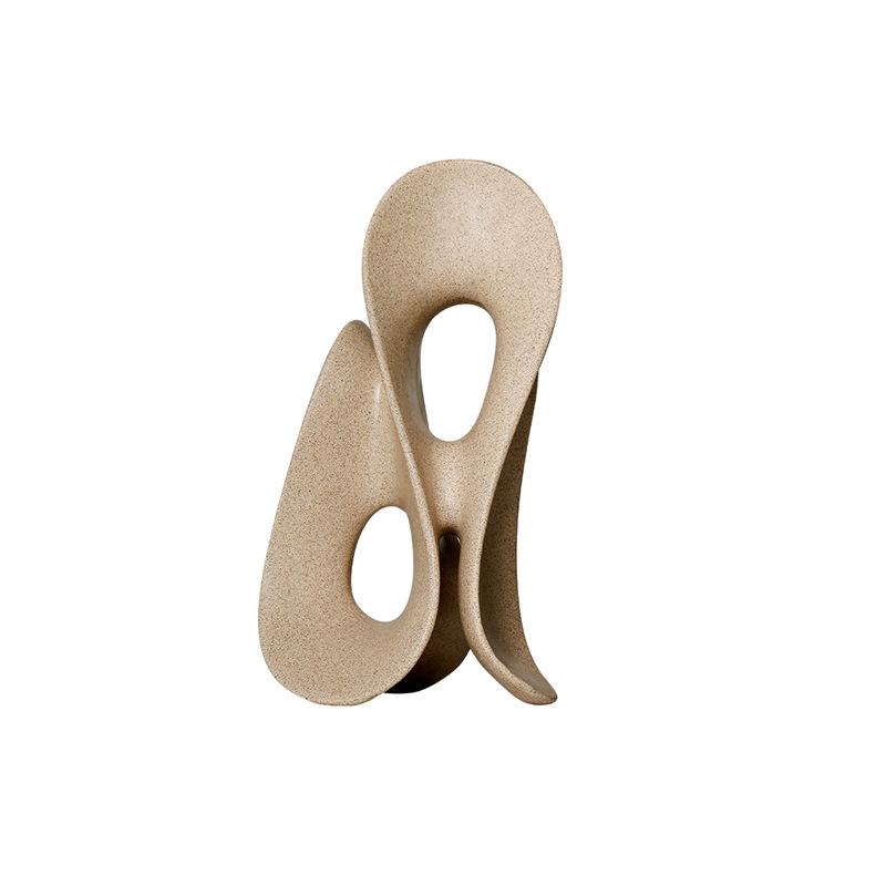 Resin Crafts Abstract Coral Hollowed-out Irregular Sculpture Artistic Arcs Decorative Figurines Home Decoration Accessories