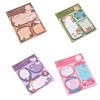 60 Sheets Funny Animal Notes Paper Sticky Notes Memo Pad Pocket Notepads for Writing Journaling Noting Scrapbooking