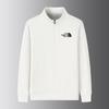 2025 Heren Casual Pullover met Borduurwerk en Halve Rits voor Lente/Herfst