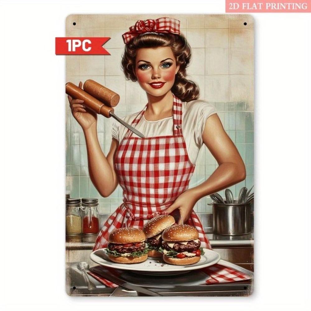 Retro Metal Tin Sign Wall Art Decor Vintage Poster Plaque