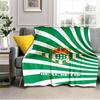 Football Betis Crest Design Blanket Lightweight Ideal Bedding Blanket Perfect for Travel, Camping, Living Rooms, Offices, Sofas, Fan Christmas gift