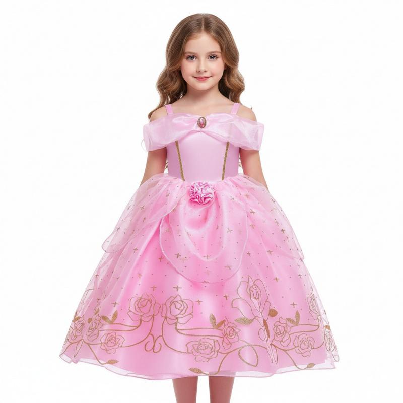 Princess Costume Fancy Dress Ball Costume For Little Girls