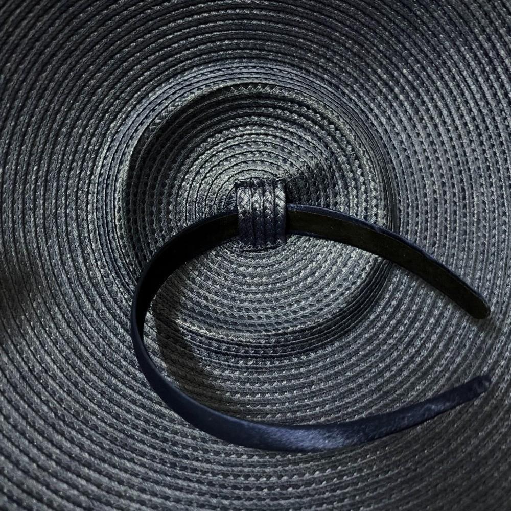 Headband Style Wide Brim Fascinator Elegant Sunscreen Hat Fashion Mesh Fascinator Women’s