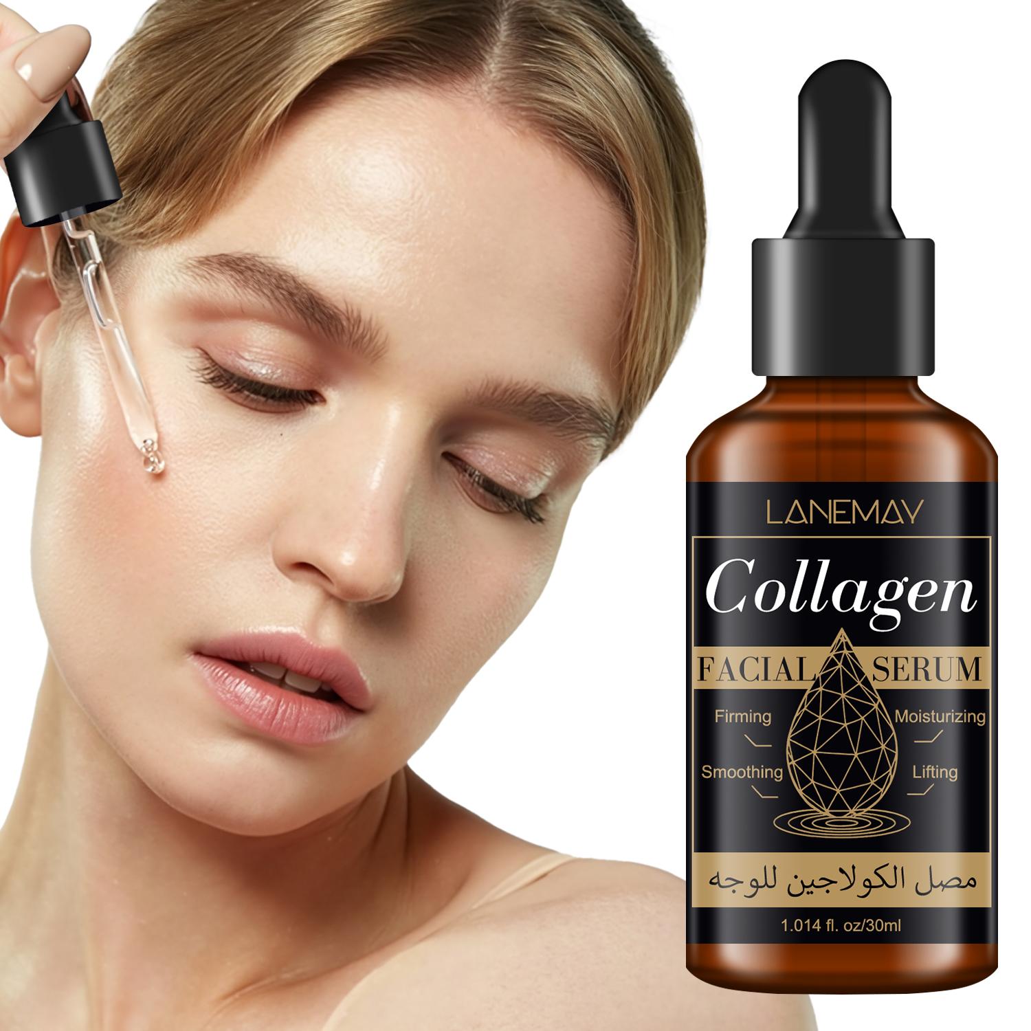 

Collagen Facial Serum-Moisturize And Firm The Skin-Oil Control And Hydration Balance-Suitable For All Skin Types, 30ml