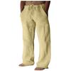 Casual pants men's autumn and winter new flat pants wide-leg straight pants trendy large size loose sweatpants