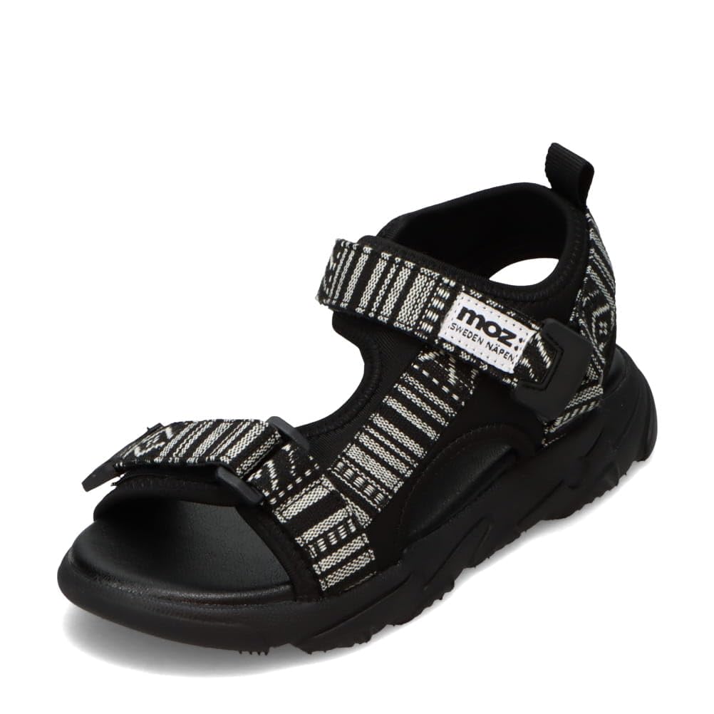 Sports Sports Black X 2E [Moz Sweden] Sandals, Kids' Sandals, MOZ-870, White, 17.0 Cm,