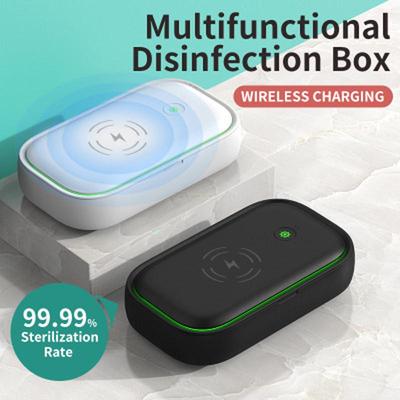 UV Sanitizer 15W Wireless Quick-charge Mask Toothbrush Sanitizer Electronics Gadgets Ultraviolet Sterilization Disinfection Box