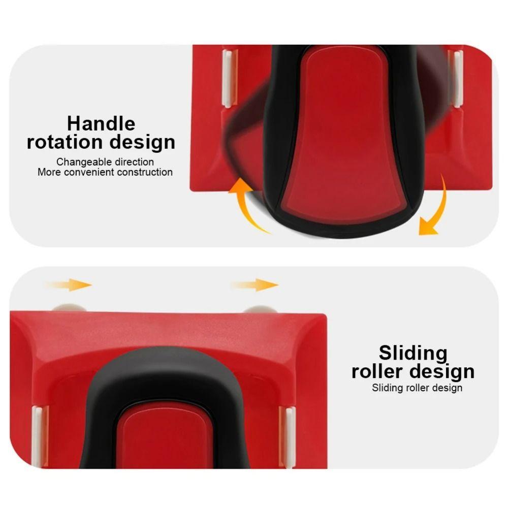 Plastic Wall Paint Edger Trimmer Home Interior Paint Pad Applicator Red Paint Edger  Wall