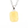 Natural Crystal Natural Stone Tiger Stone Irregular Shape Small Pendant Necklace N627