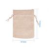 20Pcs Linen Drawstring Bag Jewelry Gift Bag Jewelry Pouch Snack Storage Bag MA