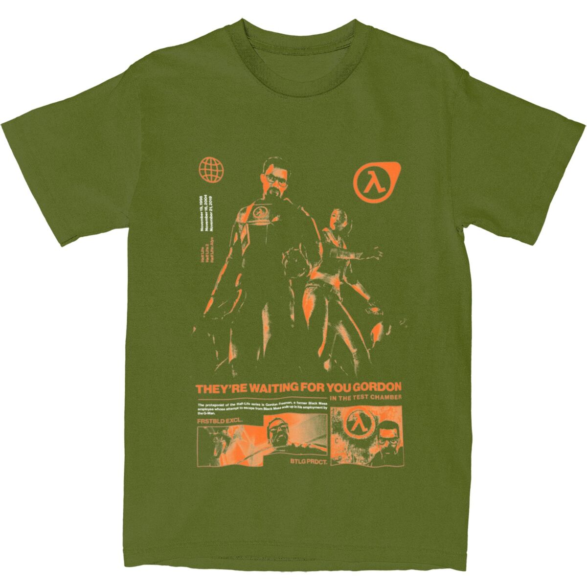 

Oversized T-Shirt Videogames HALFS LIFES V4 Cotton T-Shirts Trending Tee Shirt for Men Summer Y2K Retro Loose Short Sleeve Tops 4XL