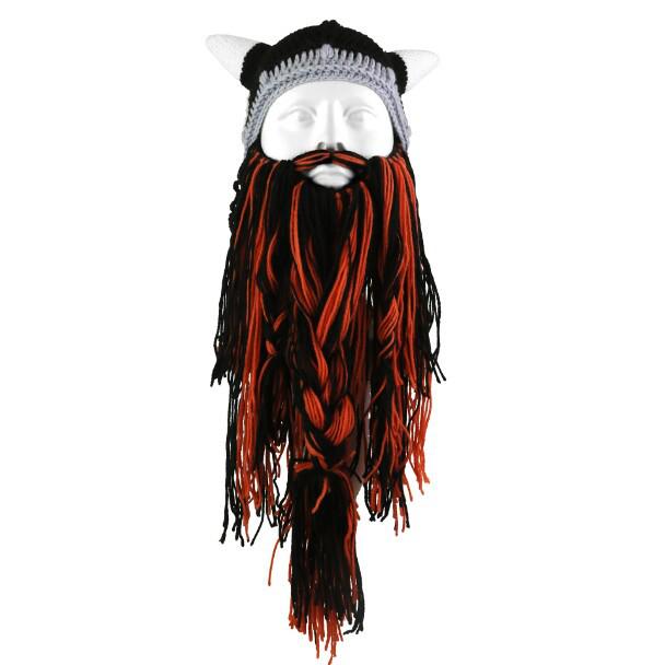 Cappelli da Festa Creativi con Barbe Grandi - Accessori Divertenti e Strani per Halloween Autunno/Inverno