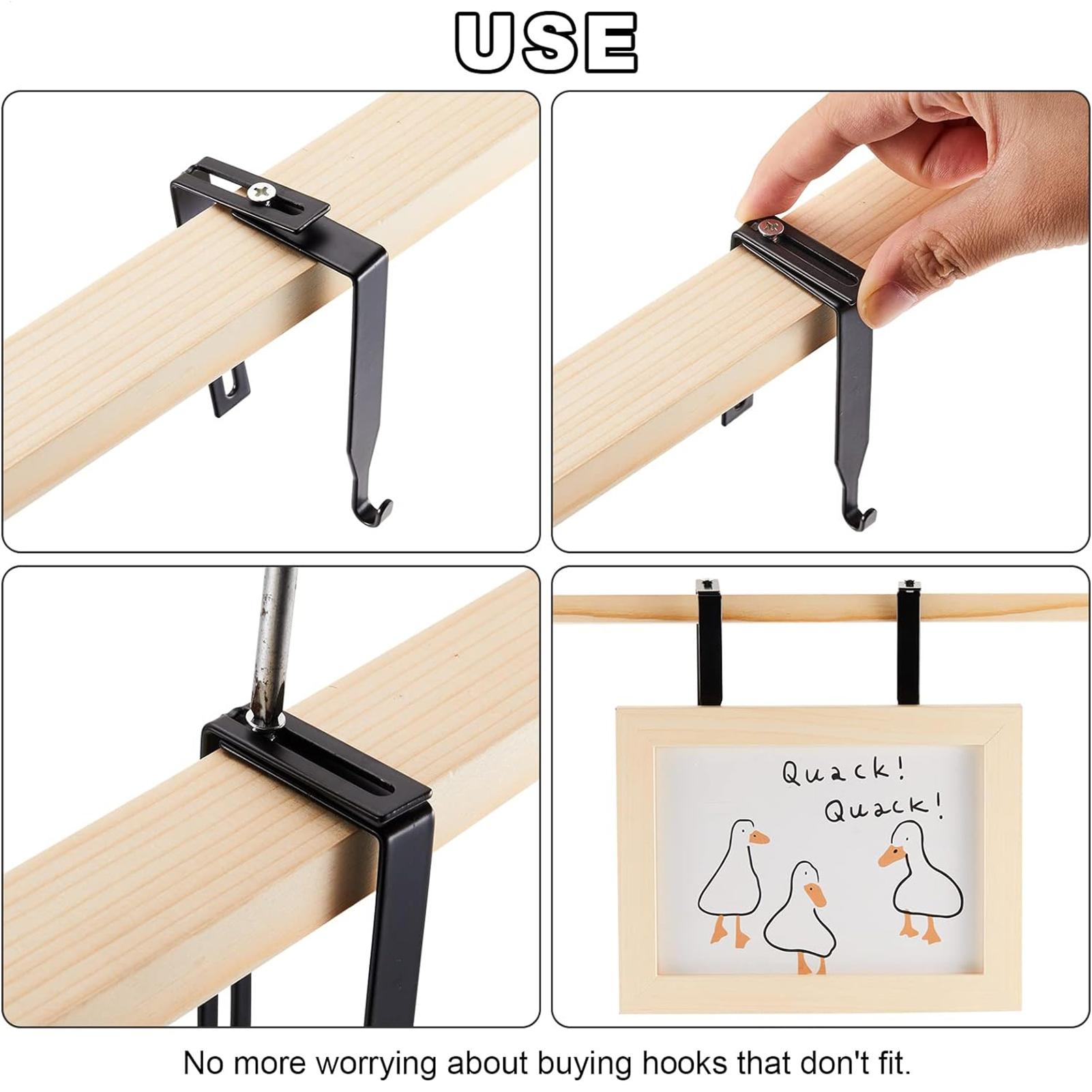 

Adjustable Cubicle Hanger Door Compartment Hooks Adjusted To Fit Panels Iron Hangers For Keys Hats, Scarves China Mainland