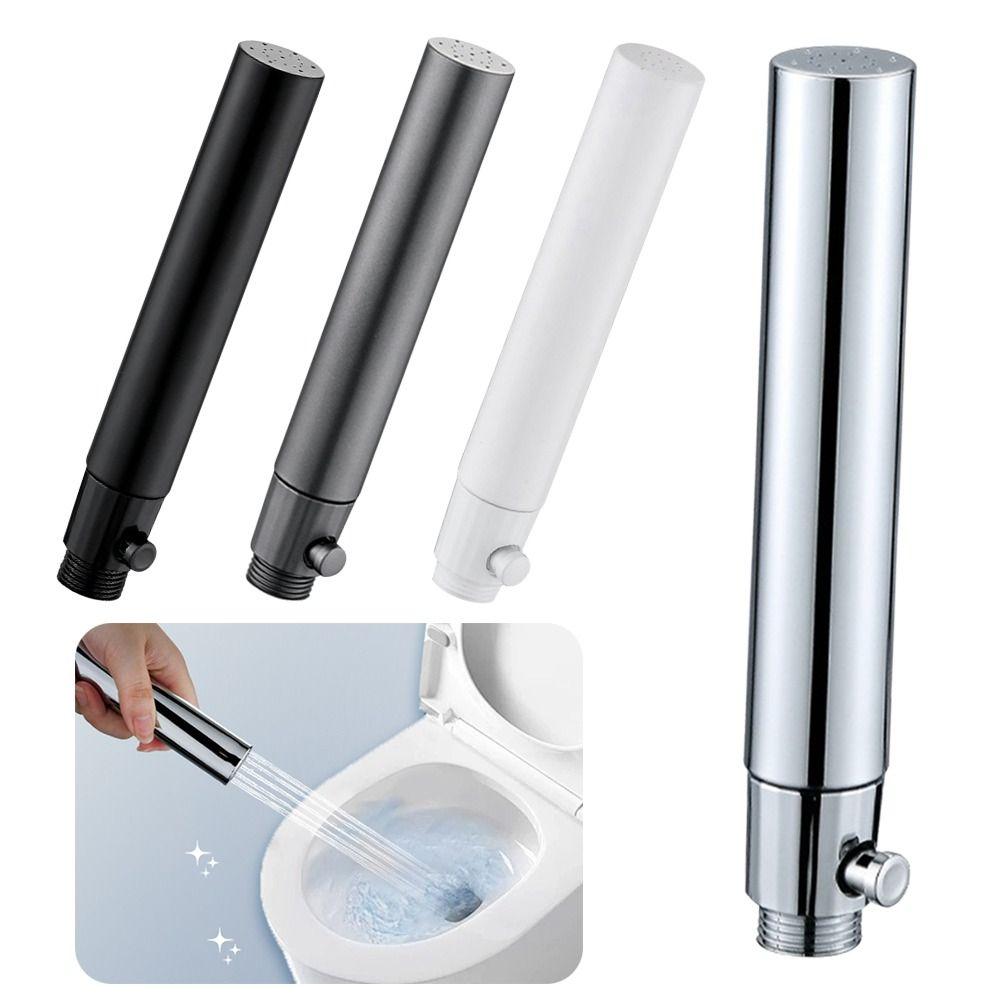 Portable Plastic Bidet Toilet Sprayer Self Cleaning High Pressure Shower Shattaf Handheld Faucet Multi-functional Shower Head