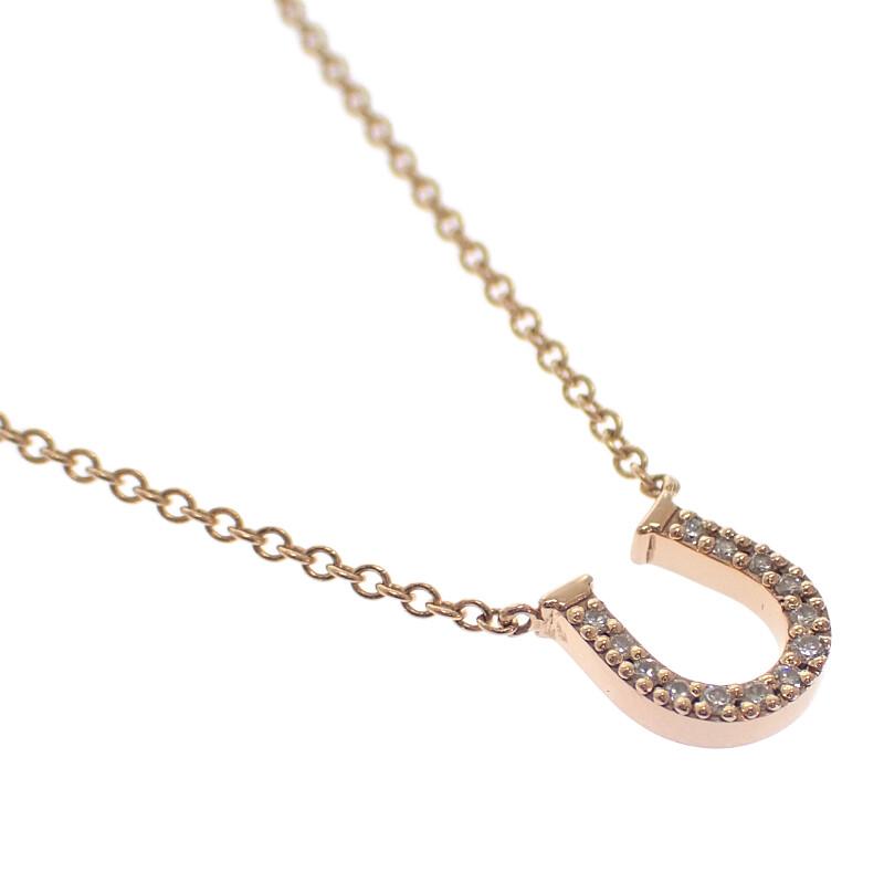 TIFFANY&Co. Necklace K18 Pink Gold/diamond Women