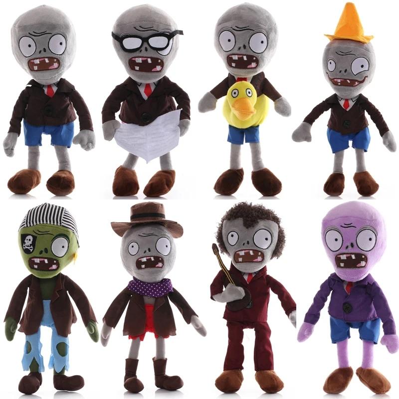 1 st 30 cm Plants vs Zombies Plyschleksaker PVZ Zombies Gargantuar Hattar Piratzombies Plysch Mjuka Gosedjur för Barn Barn Gåva