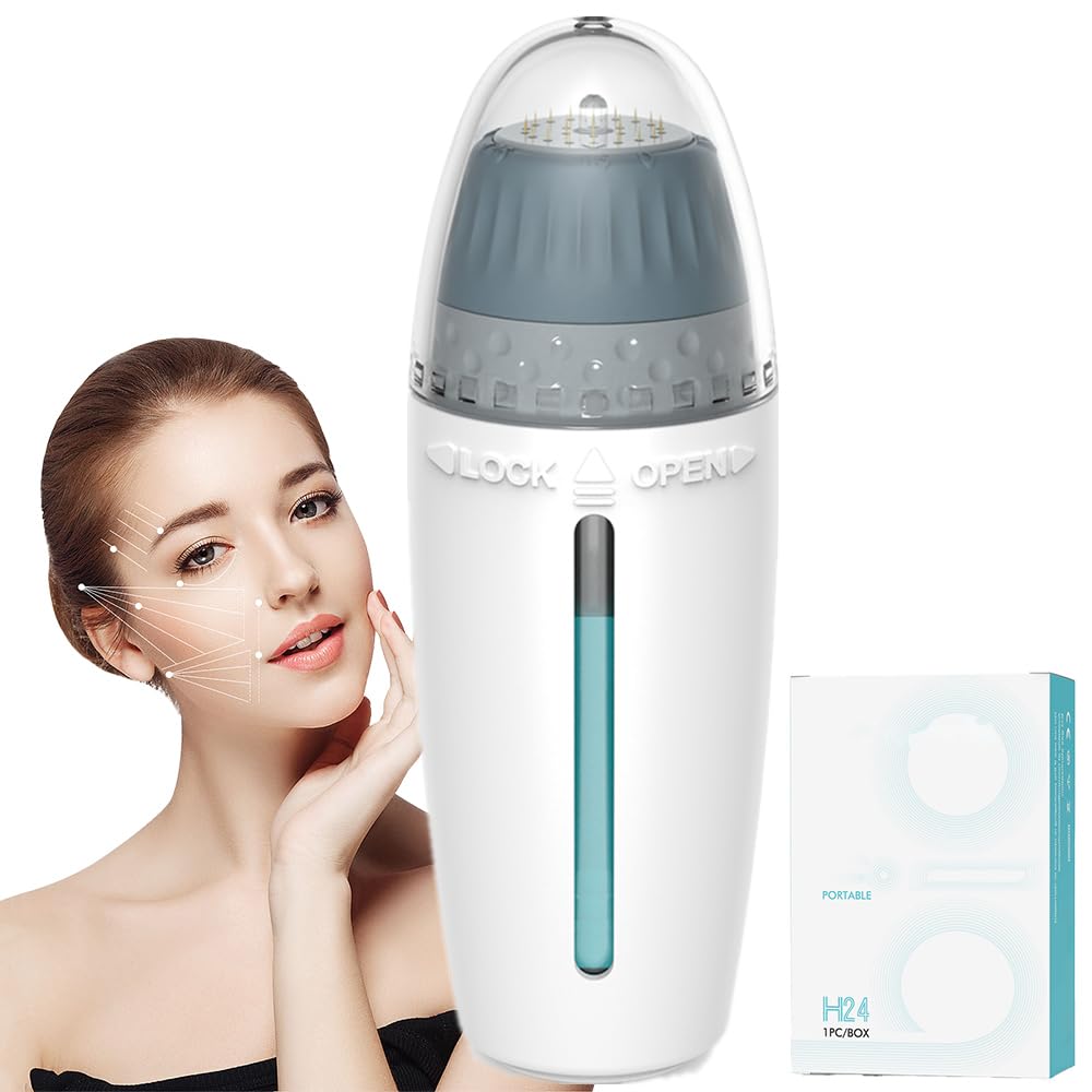 DermaStamp Serum Applicator Hydra Stamp 24Titanium for home use