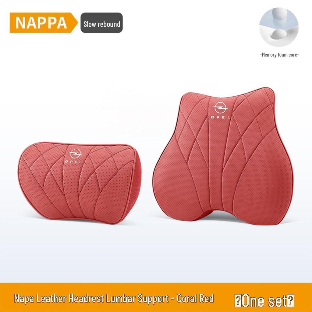 Opel Car Headrest Memory Foam Neck Pillow for Astra, Insignia, Vivaro, Zafira, Antara