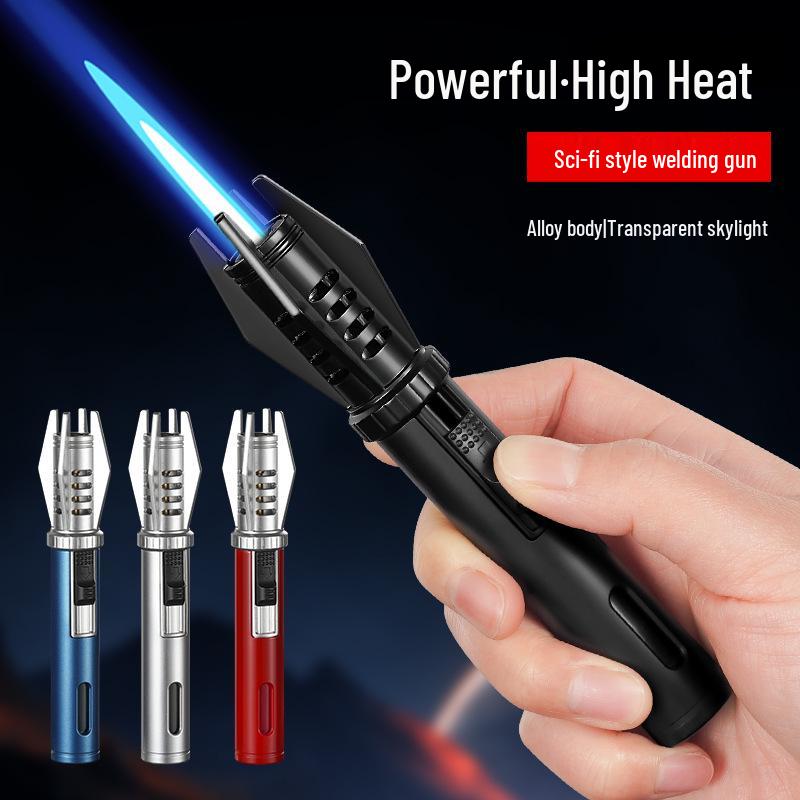 TikTok Trend Handheld Windproof Welding Torch - High Power, High Temp Resistant Flame.