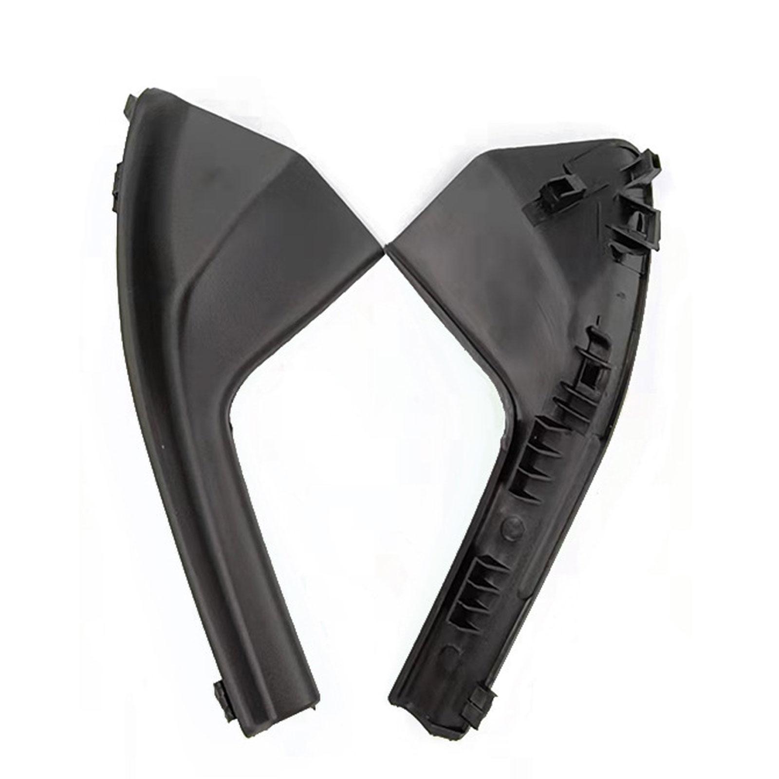 

AU05 - Боковая отделка лобового стекла автомобиля, водоотражающая накладка на кожух для Nissan Tiida старой модели 66895-ED50A 66894-ED500 чёрный