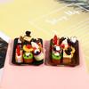 1/12 Dollhouse Miniature 1Tray+8 Cakes Model Kitchen Toys