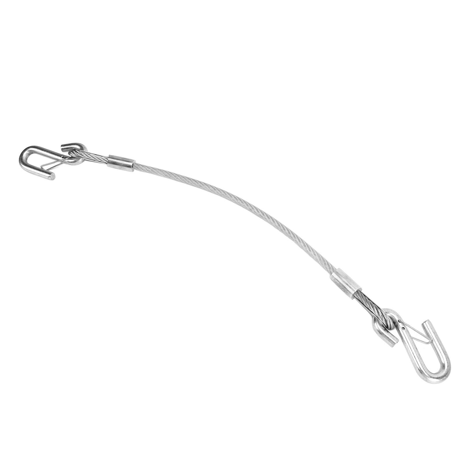 

70cm Trailer Safety Chain Large Load Capacity Rugged Reliable Portable Towing Wire Ropes for Trailer RV