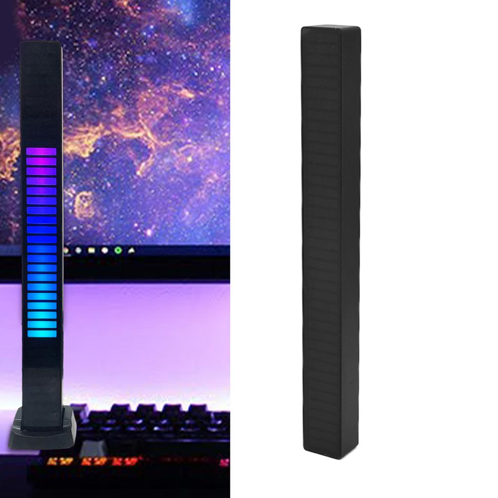 40LED RGB Rhythm Light Colorful USB Charging Light Bar Voice Control Light with Base for KTV Bar Party